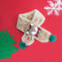 Children's Set of Christmas Scarf, Gloves and Beanie